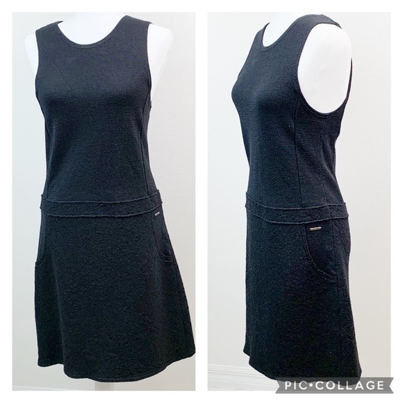 Saint James French 60s mod style drop waist go go dress sleeveless shift dress - Picture 1 of 11